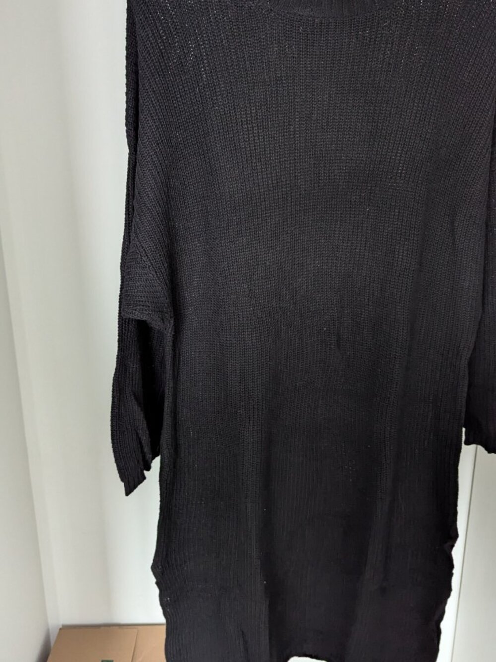 Emma Knudsen Black Sweater Dress - Picture 3 of 6